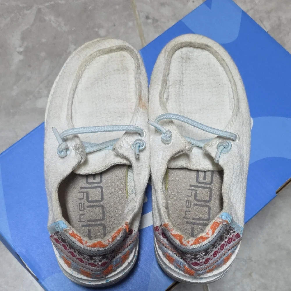 🟣Hey Dude Kids Wendy Shoes